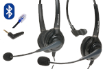 Call Center headset compatible with Poly Polycom phone by OvisLink